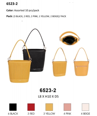 Package of 10 Pieces David Jones Handbag 6523-2